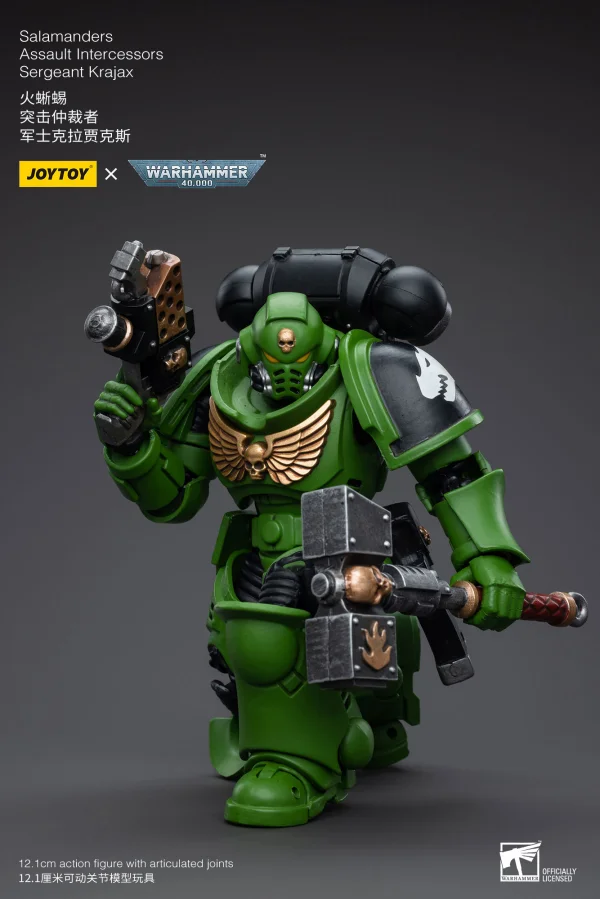 JOYTOY Salamanders Assault Intercessors Sergeant Krajax - Warhammer 40K