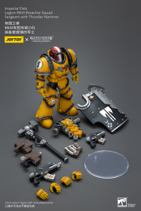 Imperial Fists Legion MkIII Breacher Squad Sergeant with Thunder Hammer 2