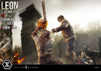 Ultimate Premium Masterline Resident Evil 4 Leon S. Kennedy versus Chainsaw Villager Bonus Version 89
