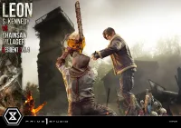Prime 1 Studio Ultimate Premium Masterline Resident Evil 4 Leon S. Kennedy versus Chainsaw Villager Bonus Version - Video Games - photo 89