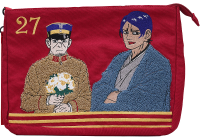 Golden Kamuy Sagara Embroidery Handbag Tsukishima & Koito 3