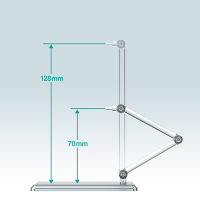 The Simple Stand x3 (for Figures &amp; Models) (11th-run) 11