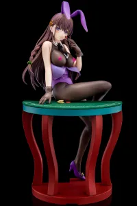 Hakoiri-musume Elfine Phillet wearing flower’s purple bunny costume with Nip Slip Gimmick System - The Demon Sword Master of Excalibur Academy - photo 13