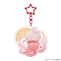 GoodSmile Moment K-ON! Fluffy Rain Series Collectible Acrylic Keychain - K-ON! - photo 4