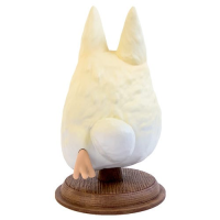 Found You! Small White Totoro Statue 5