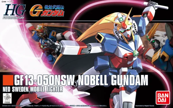 BANDAI HOBBY HGFC 1/144 NOBELL GUNDAM - Mobile Fighter G Gundam