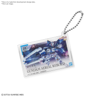 GUNPLA PACKAGE ART ACRYLIC BALL CHAIN (SULETTA X4 MIORINE X4 AERIAL x2 AERIAL REBUILD x2) 3