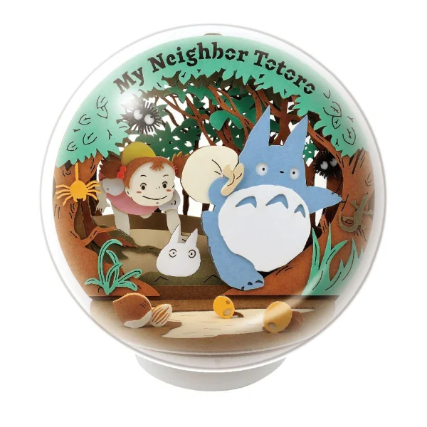 ENSKY PTB-01 My Neighbor Totoro Secret Tunnel Paper Theater Ball - Studio Ghibli