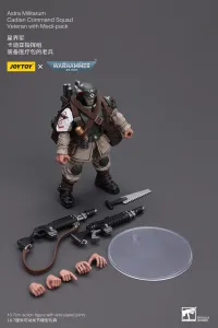 JOYTOY Astra Militarum Cadian Command Squad Veteran with Medi-pack - Warhammer 40K - photo 3