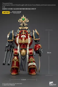 JOYTOY Thousand Sons Contemptor-Osiron Dreadnought With Gravis Force Blade And Gravis Autocannon - Warhammer 40K - photo 15