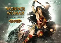 Prime 1 Studio Museum Masterline Wonder Woman (Comics) Wonder Woman versus Hydra (Concept Design By Jason Fabok) EX Bonus Version - DC Comics - photo 34
