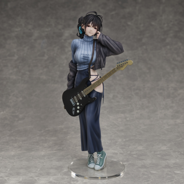 hitomio Juroku Illustration "Guitar Meimei Backless Dress"