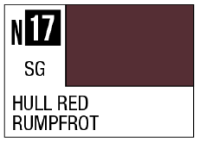 Acrysion N17 - Hull Red (Semi-Gloss/Battle Ship) 1