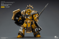 Imperial Fists Legion Praetor in Tartaros Terminator Armour with Power Sword and Vigil Storm Shield 5