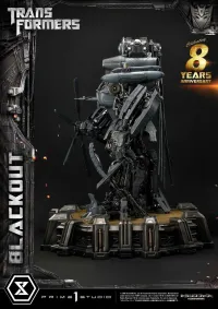 Prime 1 Studio Museum Masterline Transformers (Film) Blackout - Transformers - photo 14