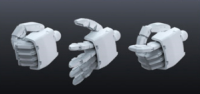 Builders Parts - HD 1/144 MS Hand 02 (ZEON) 2