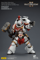 Game Edition White Scars Assault Intercessor Champion with Thunder Hammer and Bolt Pistol 17