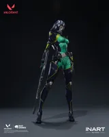 Queen Studios INART Action - VALORANT - Viper Action Figure - VALORANT - photo 10