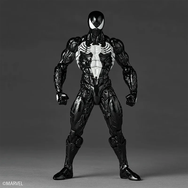 KAIYODO Revoltech Amazing Yamaguchi Symbiote Spider-Man (2027 Reissue) - Marvel