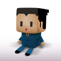 VOXENATION Plush Capcom40th Phoenix Wright/Ace Attorney 3