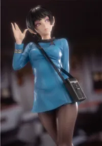 KOTOBUKIYA STAR TREK VULCAN SCIENCE OFFICER BISHOUJO STATUE - Star Trek - photo 11