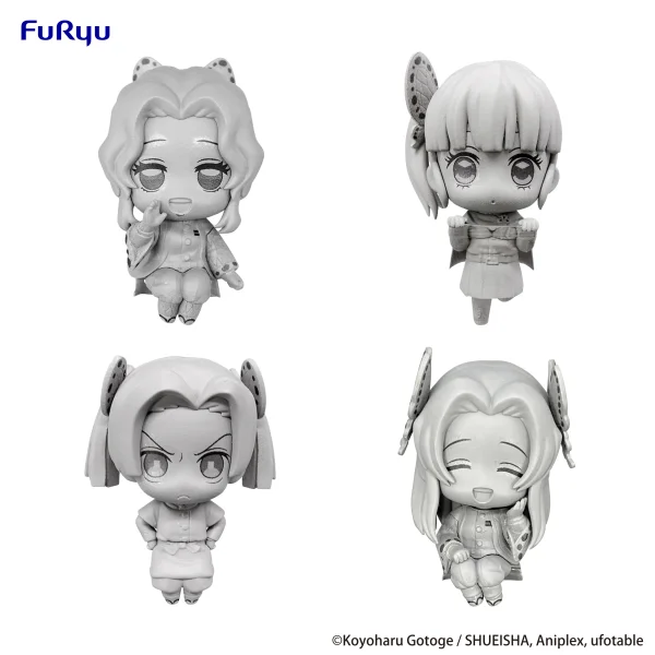 FuRyu Demon Slayer: Kimetsu no Yaiba Chokotto Hikkake Figure Petit 4 - Demon Slayer: Kimetsu no Yaiba