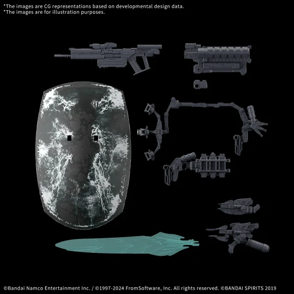 30MM OPTION PARTS SET ARMORED CORE Ⅵ FIRES OF RUBICON WEAPON SET 05