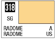 Mr. Color 318 - Radome (Semi-Gloss/Aircraft)