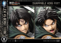 Ultimate Premium Masterline  TV animation Attack On Titan  Levi versus Beast Titan Bonus Version 36