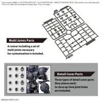 BANDAI HOBBY 30MM 1/144 OPTION PARTS SET 13  (LEG BOOSTER UNIT / WIRELESS WEAPON PACK) - 30 Minutes Missions (30MM) - photo 6