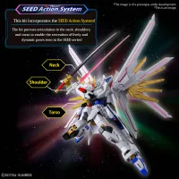 BANDAI HOBBY HG 1/144 MIGHTY STRIKE FREEDOM GUNDAM - Mobile Suit Gundam SEED FREEDOM - photo 6