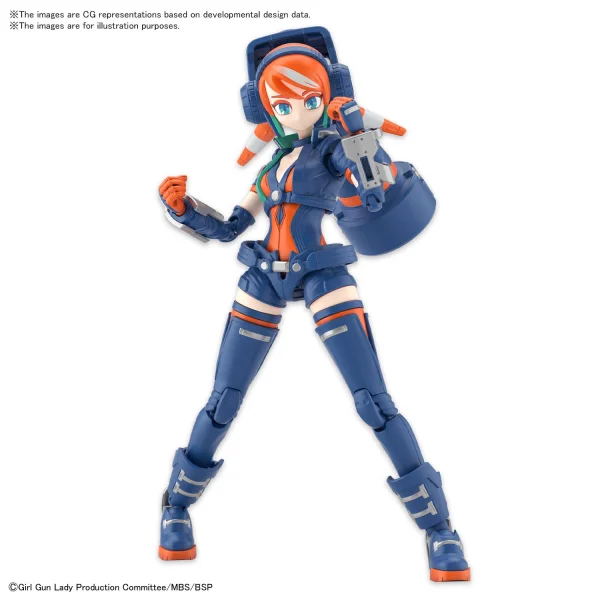 BANDAI HOBBY LADY COMMANDER AMATSU - Frame Arms Girl