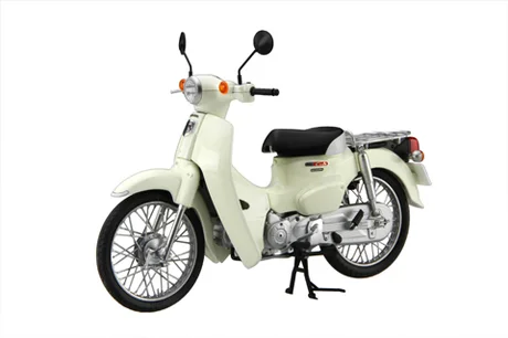 Fujimi [B-NX-No1 EX-2] 1/12 Honda Super Cub110 (Classical White) - Scale Kits