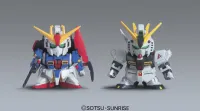 BANDAI HOBBY BB Z Gundam & Nu Gundam (HWS) - SD BB - photo 2