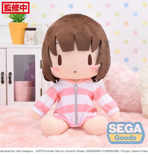 SEGA Fuwapetit "Saekano the Movie: finale" L Plush "Megumi Kato" Pajamas Ver. - Saekano: How to Raise a Boring Girlfriend