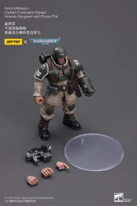 JOYTOY Astra Militarum Cadian Command Squad Veteran Sergeant with Power Fist - Warhammer 40K - photo 5