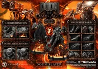 Prime 1 Studio Ultimate Premium Masterline DOOM: The Dark Ages DOOM Slayer Deluxe Version 			 - DOOM - photo 1