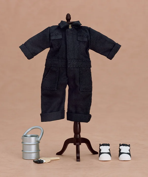 GOOD SMILE COMPANY Nendoroid Doll Outfit Set: Colorful Coveralls (Black) - Figure Accessories