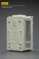 Individual Soldier Hangar Display Case - Armor White B 4