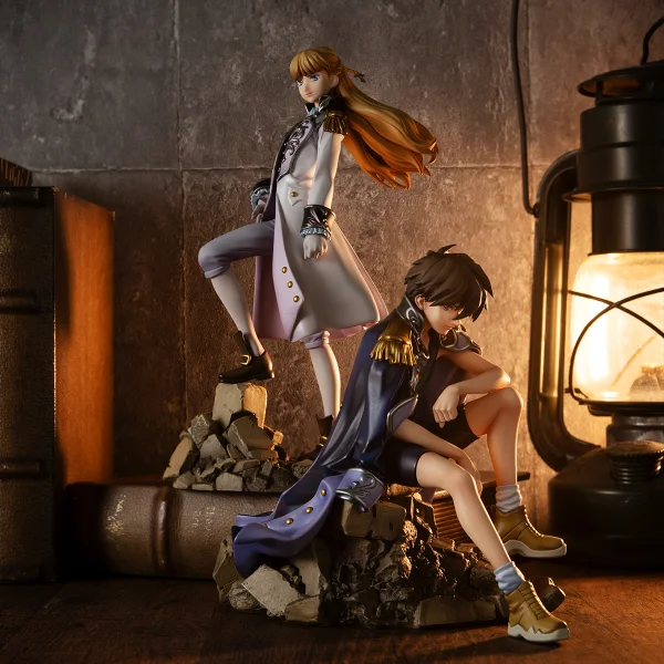MegaHouse Alpha Omega Series NEW MOBILE REPORT GUNDAM WING Heero Yuy & Relena Peacecraft 30th Anniversary Repaint Ver. - Mobile Suit Gundam Wing