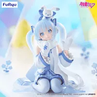 FuRyu Hatsune Miku Noodle Stopper Figure -SNOW MIKU Sky Town 10th ver.- - Hatsune Miku - photo 1