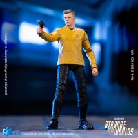 HIYA TOYS Exquisite Mini Series 4 inch STAR TREK STRANGE NEW WORLDS Pike - Star Trek - photo 4