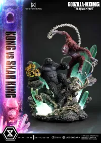 Prime 1 Studio Ultimate Diorama Masterline Godzilla x Kong: The New Empire (Film) Kong vs Skar King Bonus Version - Godzilla - photo 43