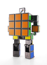 RUBIK'S CUBE ROBO "RUBIK'S CUBE", TAMASHII NATIONS CHOGOKIN 4