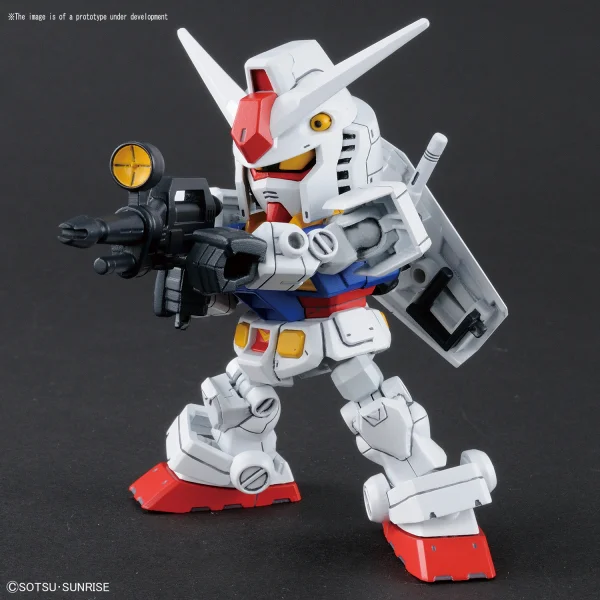 BANDAI HOBBY SD GUNDAM CROSS SILHOUETTE RX-78-2 GUNDAM & CROSS SILHOUETTE FRAME SET - SD BB