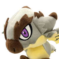 [Repeat Sales]Monster Hunter Chibi-Plush Silver Rathalos 4