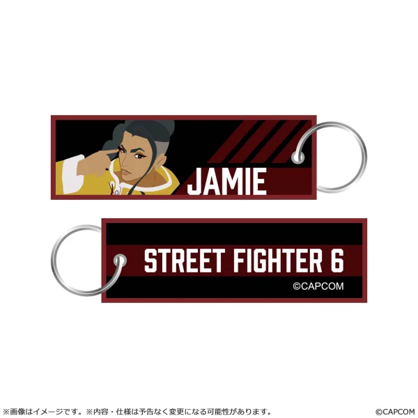 CAPCOM Street Fighter 6 Flight Tag Keychain JAMIE - Street Fighter