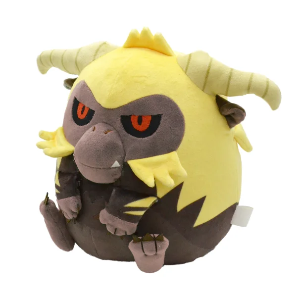 CAPCOM Monster Hunter Fluffy Eggshaped Plush Furious Rajang - Monster Hunter