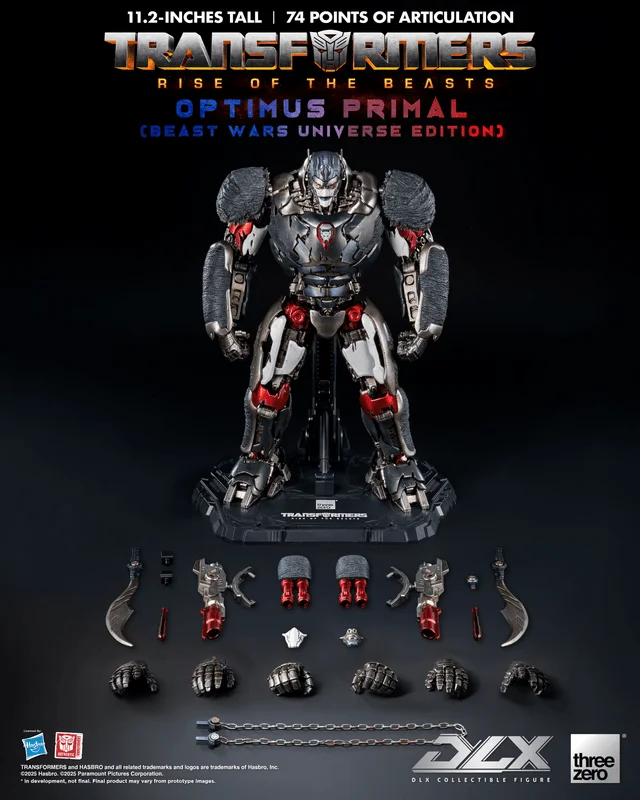 threezero DLX Optimus Primal (Beast Wars Universe Edition) - Transformers