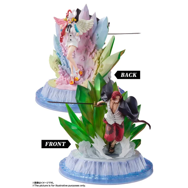 TAMASHII NATIONS [Extra Battle] Shanks and Uta -One Piece Film Red Ver.- - ONE PIECE